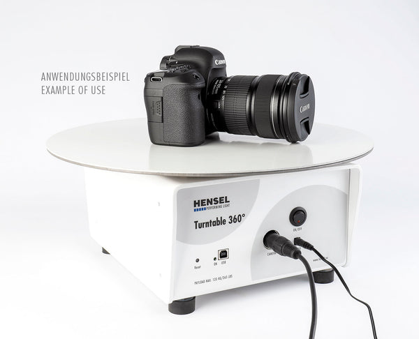 Hensel 15.5 Turntable 360 Degree Remote-Controlled Table for Product  Photography, 264.5 Lbs Capacity - Oxygen and Helium