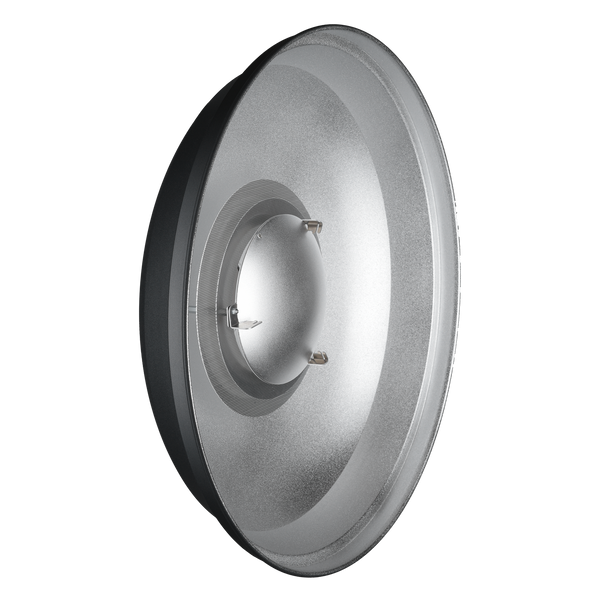 22" ACS Beauty Dish VII Reflector SILVER - Light Shapers - Hensel USA