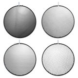 12" Honeycomb Grid Set 4 pcs. No. 1-4 - Light Shapers - Hensel USA