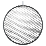 12" Honeycomb Grid round black No. 4 (50°) - Light Shapers - Hensel USA