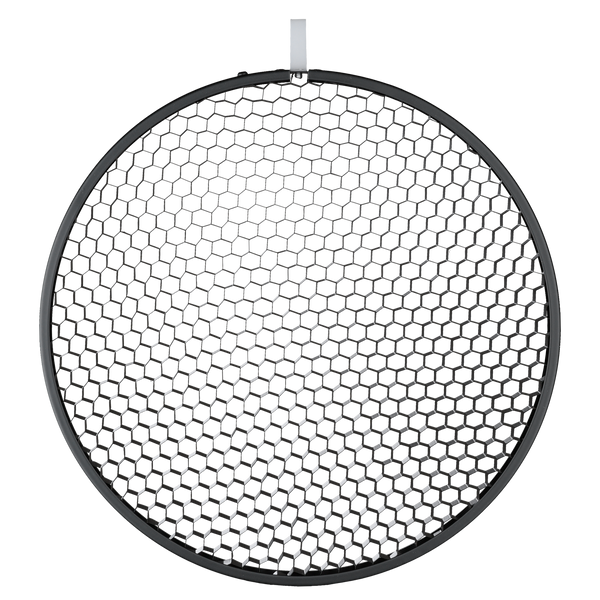 12" Honeycomb Grid round black No. 4 (50°) - Light Shapers - Hensel USA