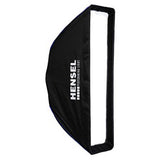 Stripbox silver 30 x 90 cm (11.7 x 35.1"), without Speedring - Softbox - Hensel USA