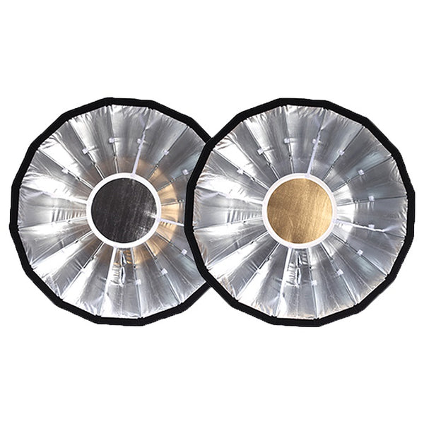 Hensel Bounce Disc Silver/Gold 30cm/11.81 inches for Grand Mini 85 - Light Shapers - Hensel USA