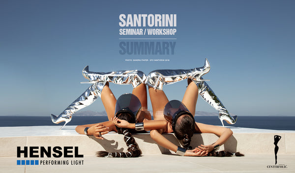 Shoot The Centerfold - Santorini - Summary