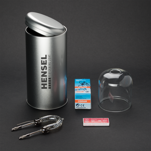 Ever-Ready Kit #1  - Flashtube, Modeling Light Fuse And Glass Dome (Integra Mini 300, Integra 250 & 500 Plus) - Accessories - Hensel USA