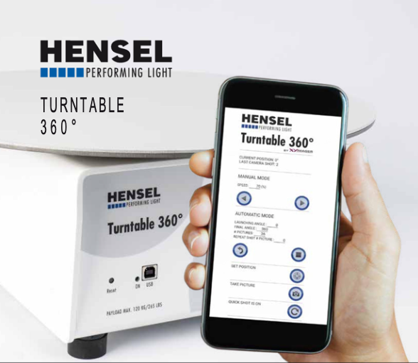 Hensel Turntable 360° - Accessories - Hensel USA