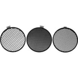 Honeycomb grid set of 3 for 7" Reflector - Light Shapers - Hensel USA